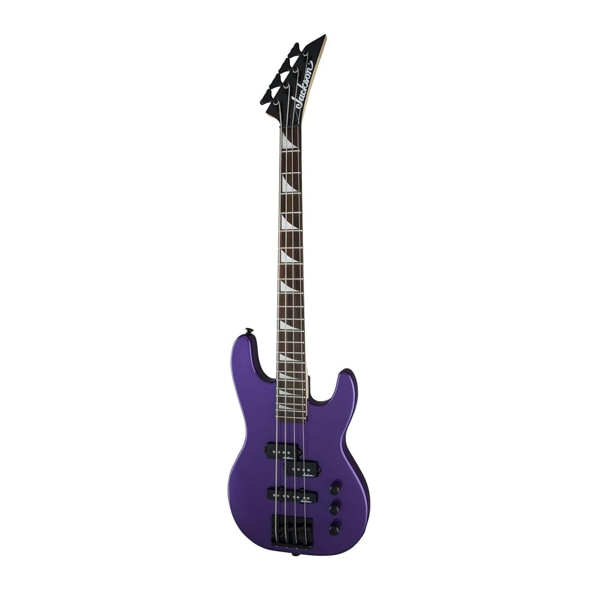 Jackson JS Series Concert Bass Minion JS1X, Amaranth Fingerboard, Pavo Purple