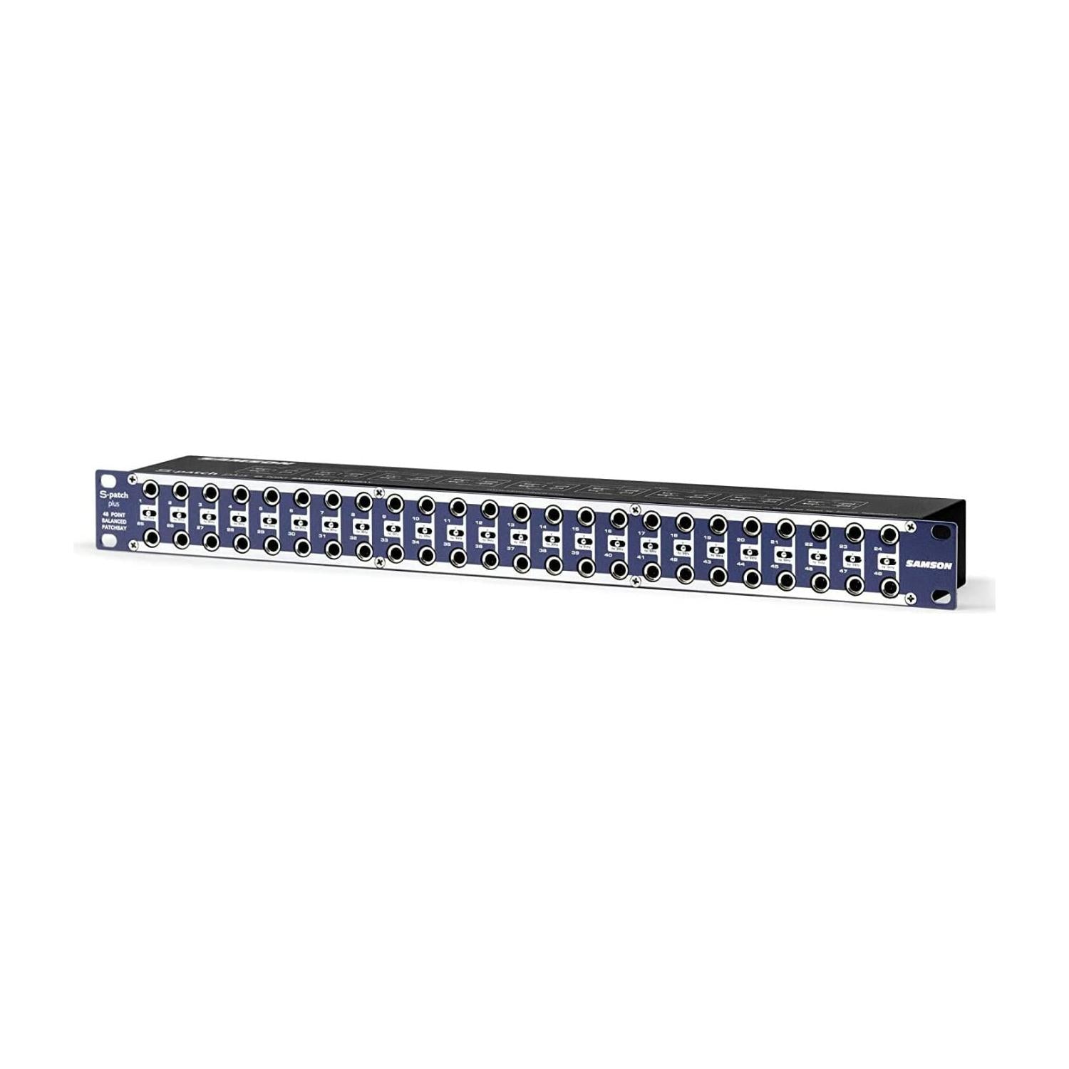 Samson S-patch plus 48-Point Balanced Patchbay