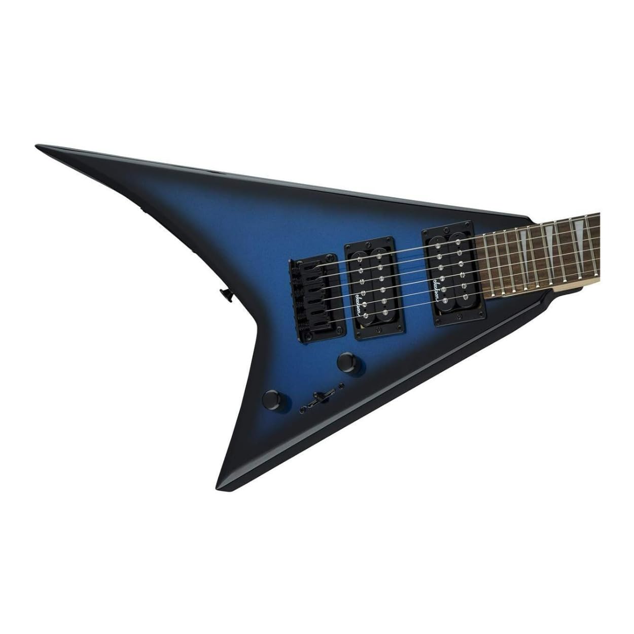 Jackson JS Series RR Minion JS1X, Amaranth Fingerboard, Metallic Blue Burst