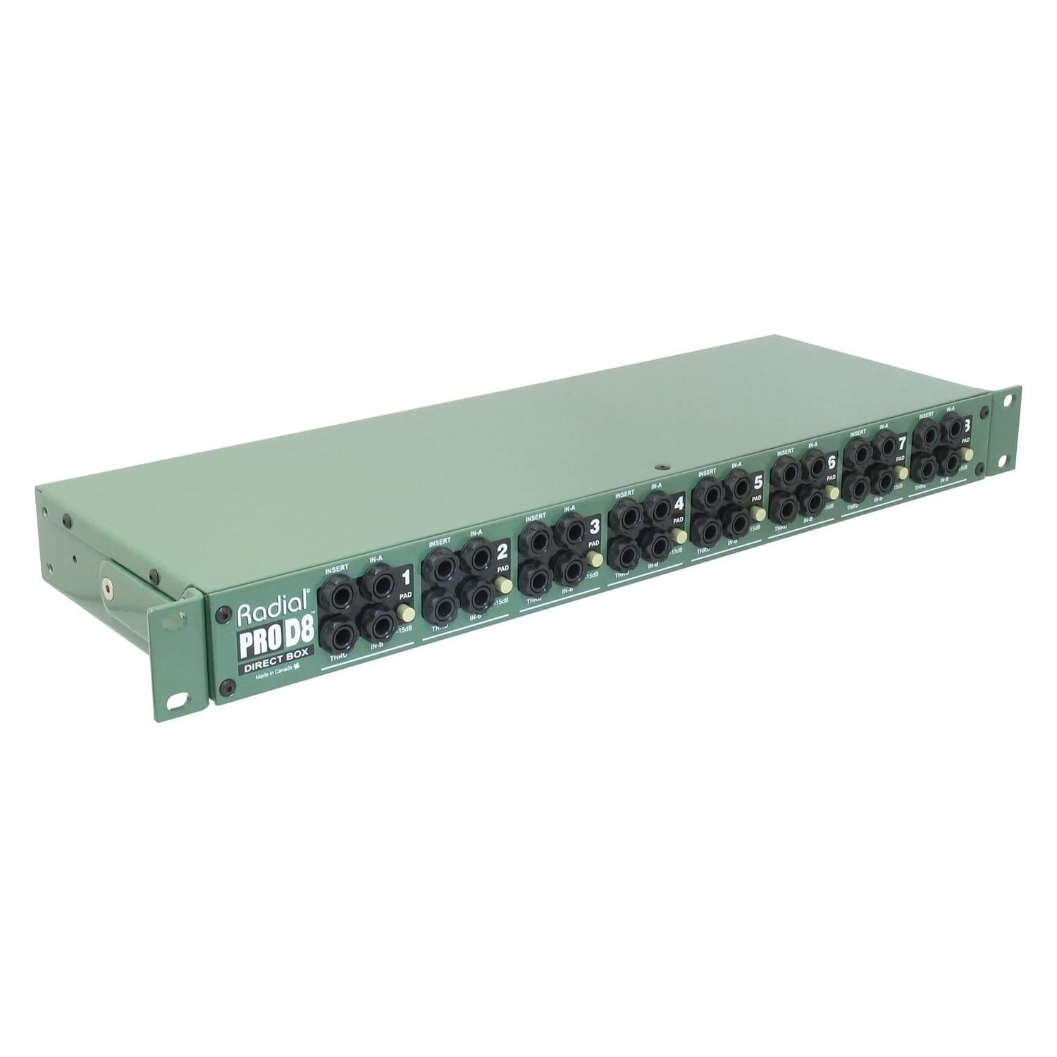 Radial Pro D8 Rackmount DI