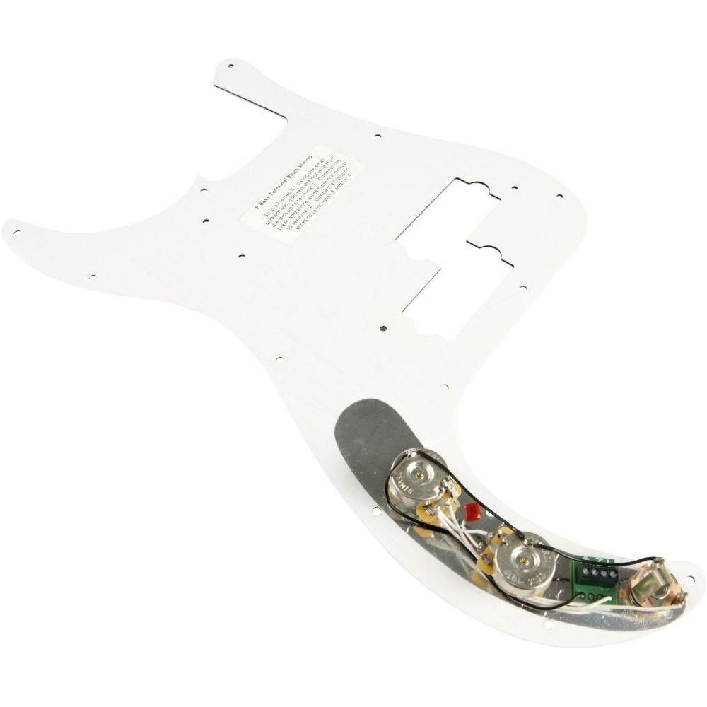 DiMarzio Model P Bass Pre-Wired Pickguard White