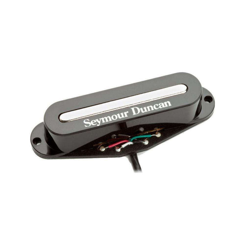 Seymour Duncan 11203-03-Bc STK-S2b Hot Stack Plus Strat Bridge Pickup, 4 Conductor, Black