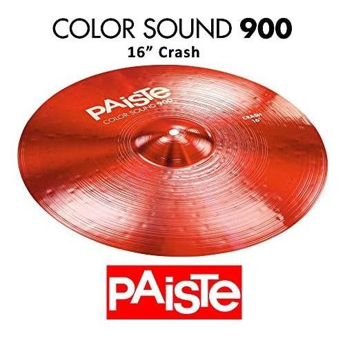 PAISTE cymbal (Color Sound 900 Crash 16)