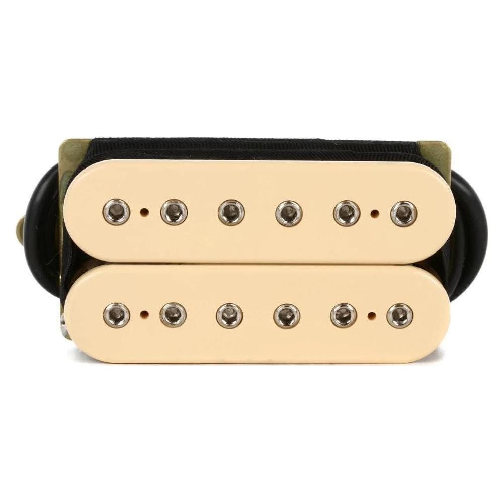 DiMarzio DP100CR Super Distortion Humbucker Pickup, Cream w/ 12x Guitar Picks and Liquid Audio Polishing Cloth