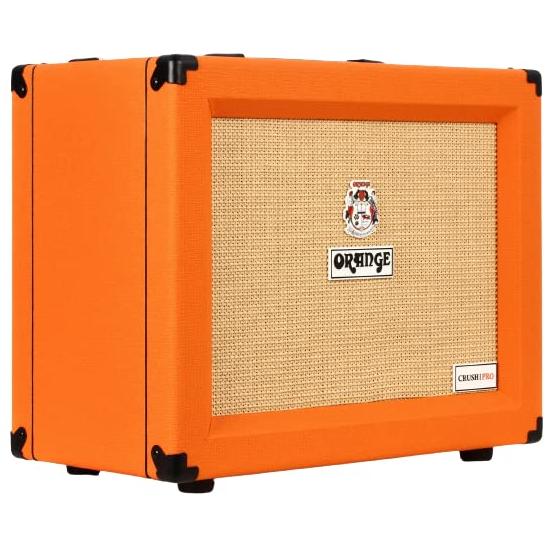 Orange Orange Crush CR60C 1x12 60-Watt Combo Orange w/Pig Hog 10' Guitar Instrument Cable, a Power Supply AC Adapter, 12-Pack Guitar Picks & Liquid Audio Polishing Cloth