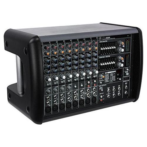 Mackie PPM1008 8-Channel, 1600-Watt Powered Desktop Mixer with Effects