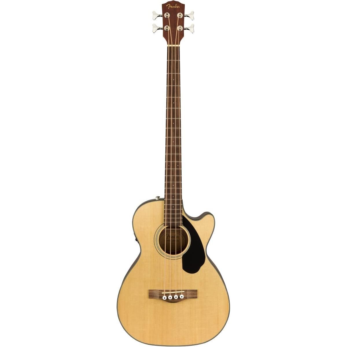 Fender CB-60SCE Acoustic Bass, with 2-Year Warranty Natural, Laurel Fingerboard