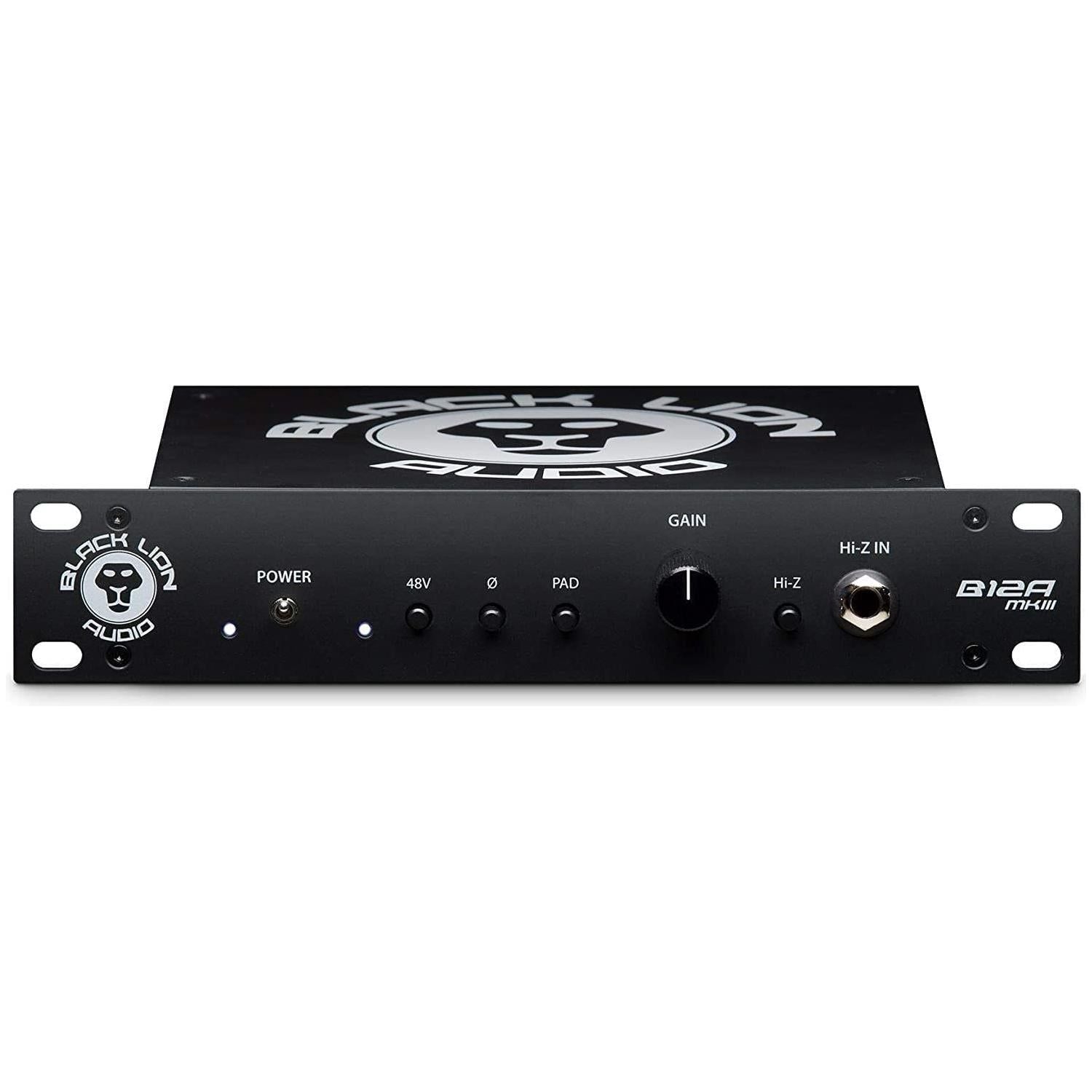 Black Lion Audio B12A MKIII Half-Rack American-Styled Preamp