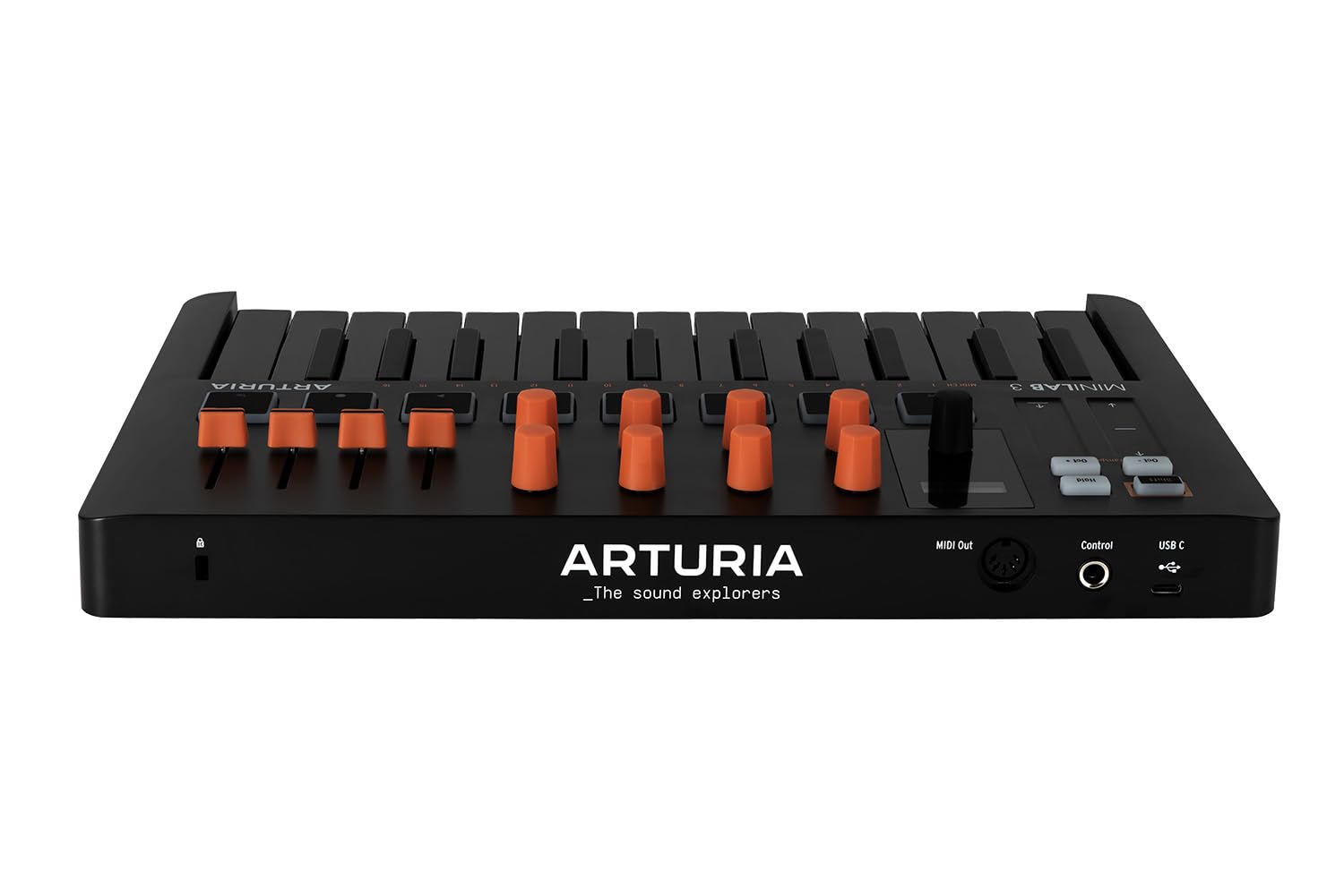 Arturia MiniLab 3 25 Slim-key Controller - Orange