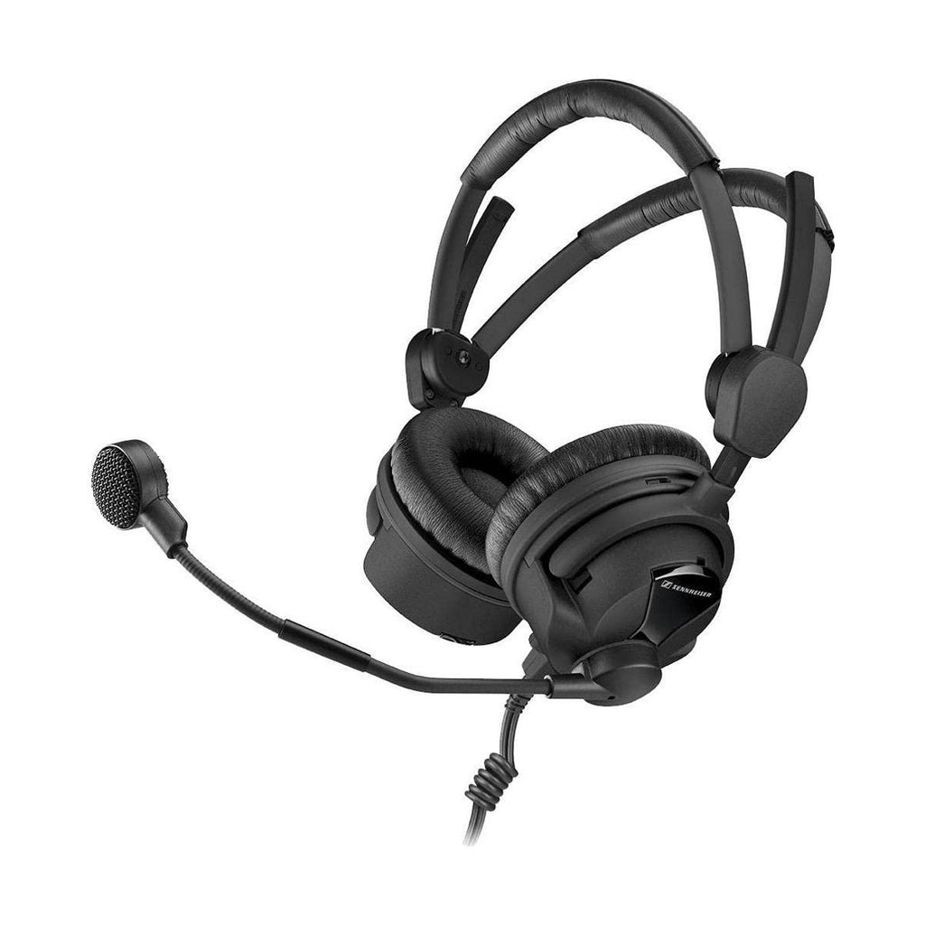 Sennheiser HMD 26-II-600-8 Broadcast Headset, 600 Ohm Impedance, ActiveGard, Dynamic Microphone