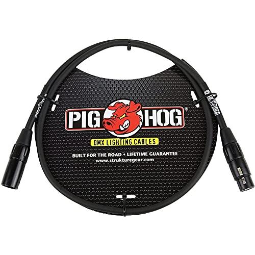 Pig Hog PHDMX3 3-Pin DMX Lighting Cable, 3 Feet