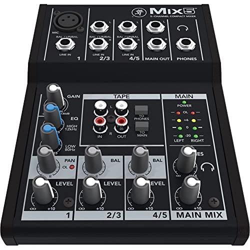 Mackie Mix Series Mixer , Black