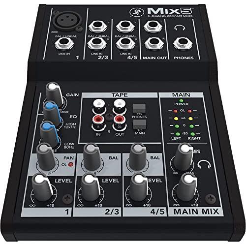 Mackie Mix Series Mixer , Black