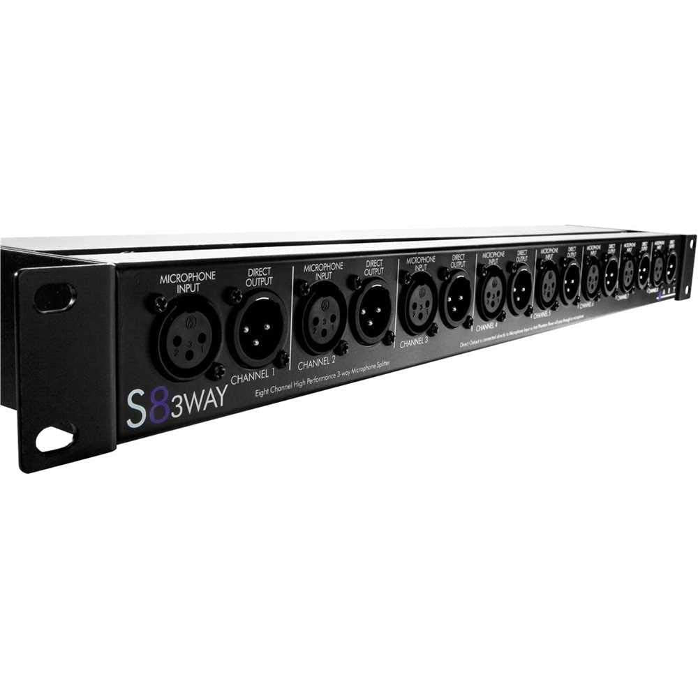 ART S8-3Way Eight Channel Three-Way Mic Splitter