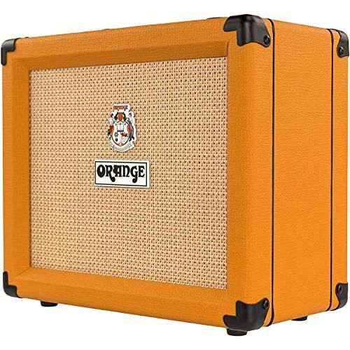 Orange Crush 20 20W 1x8 Guitar Combo Amp Bundle w/Pig Hog Woven Instrument Cable, Power Cable, 12X Picks, and Liquid Audio Polishing Cloth