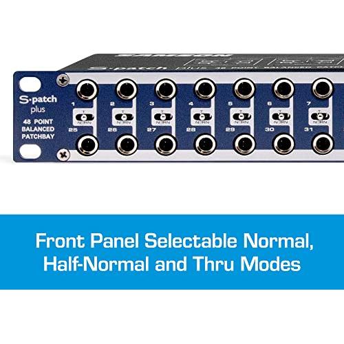 Samson S-patch plus 48-Point Balanced Patchbay