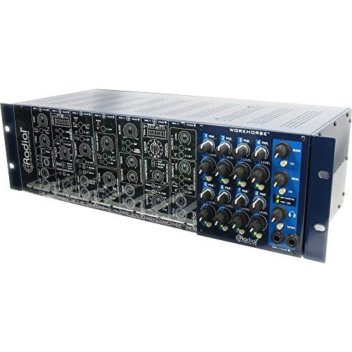 Radial Engineering Workhorse 500 Series Rack and Mixer