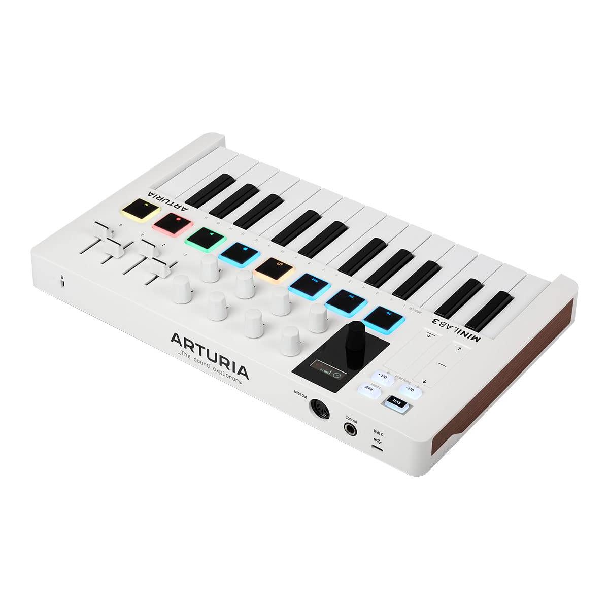 Arturia MIDI Keyboard Controller MiniLab 3 White