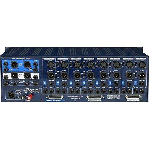 Radial Engineering Workhorse 500 Series Rack and Mixer