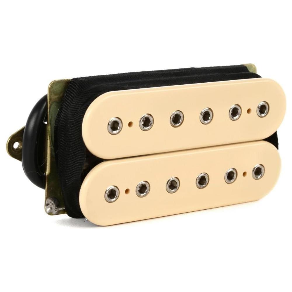 DiMarzio DP100CR Super Distortion Humbucker Pickup, Cream w/ 12x Guitar Picks and Liquid Audio Polishing Cloth