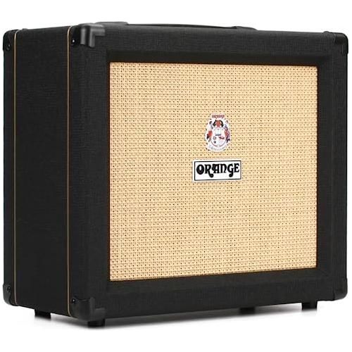 Orange Crush 35RT Guitar Combo Amplifier Bundle w/Pig Hog Black Instrument 10 Cable and Liquid Audio Polishing Cloth