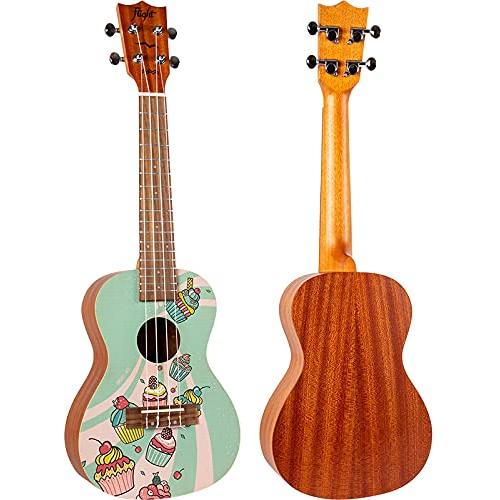 Flight, 4-String Cupcake Concert Ukulele, AUC-33