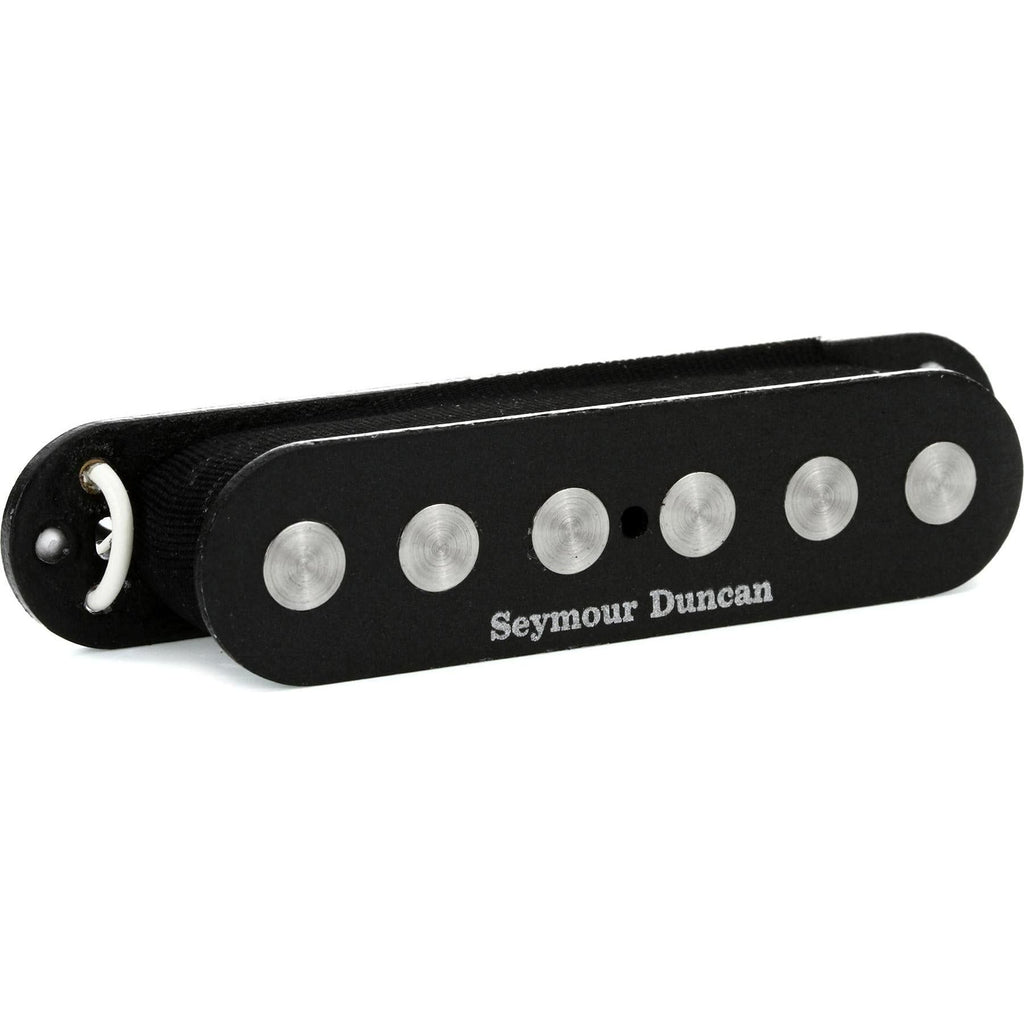 Seymour Duncan SSL-4 Quarter Pound Flat Pole Middle (RWRP) Strat Single Coil Pickup - Black