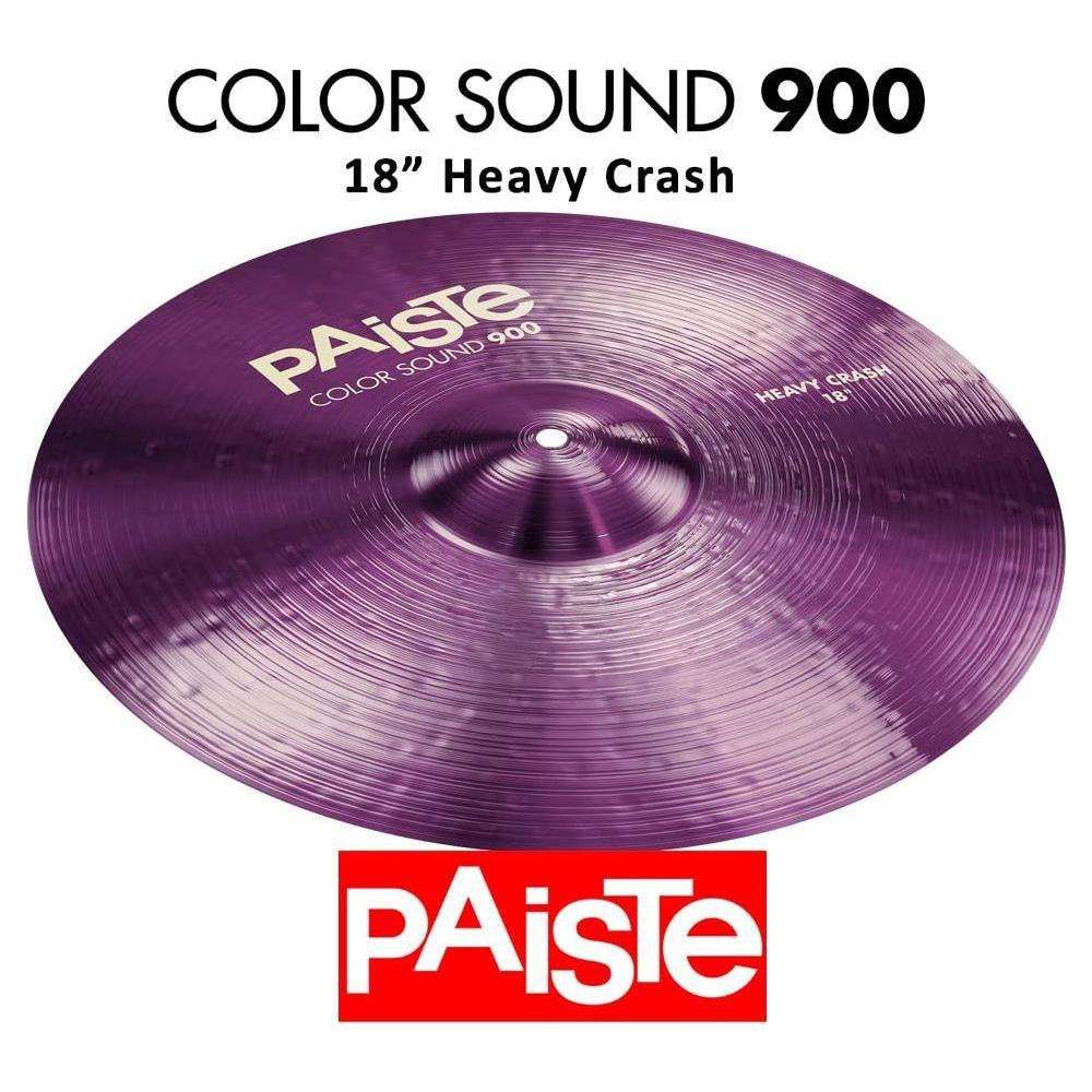 Paiste Colorsound 900 Heavy Crash Cymbal Purple 18 in.