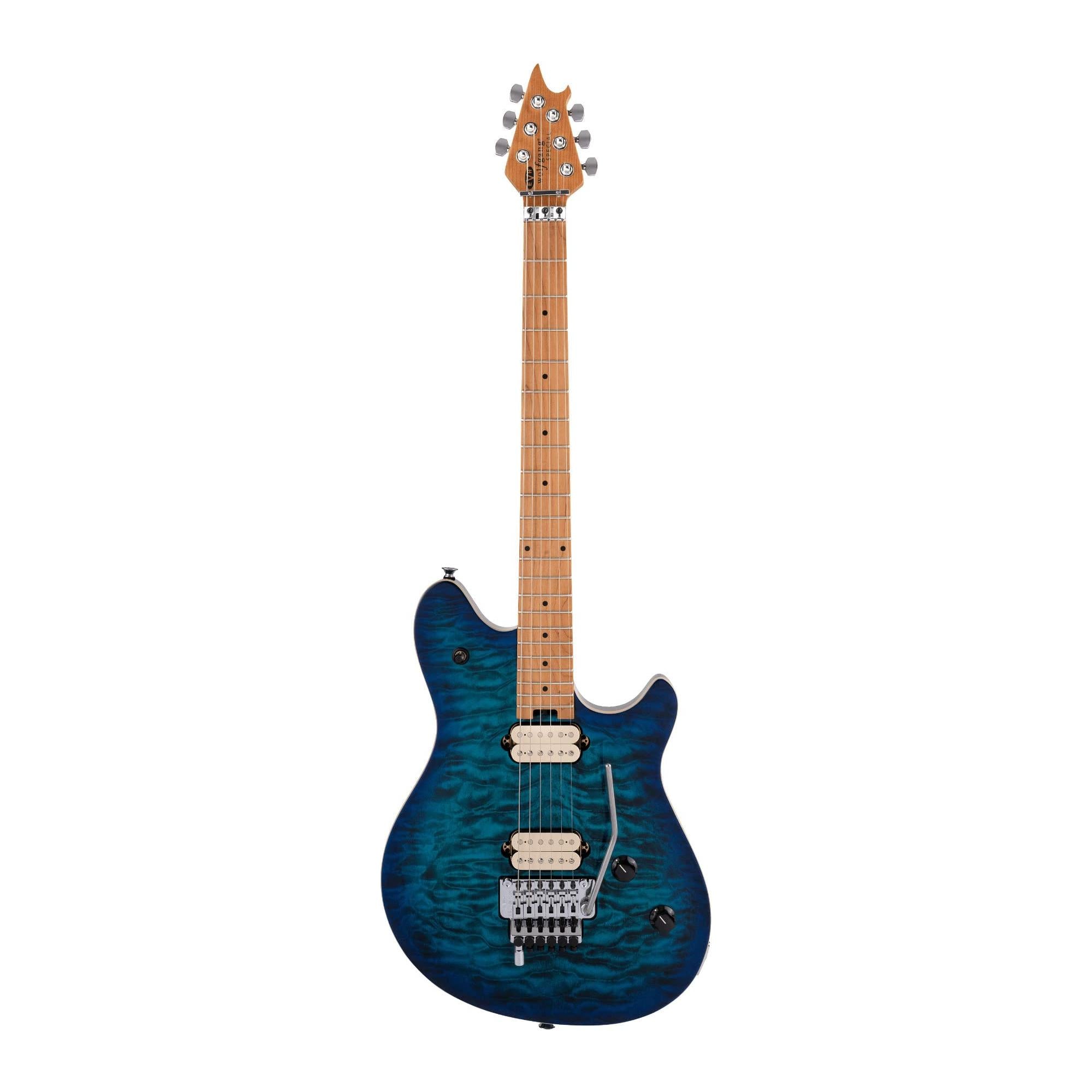 EVH Wolfgang Special QM Electric Guitar - Chlorine Burst with Baked Maple Fingerboard