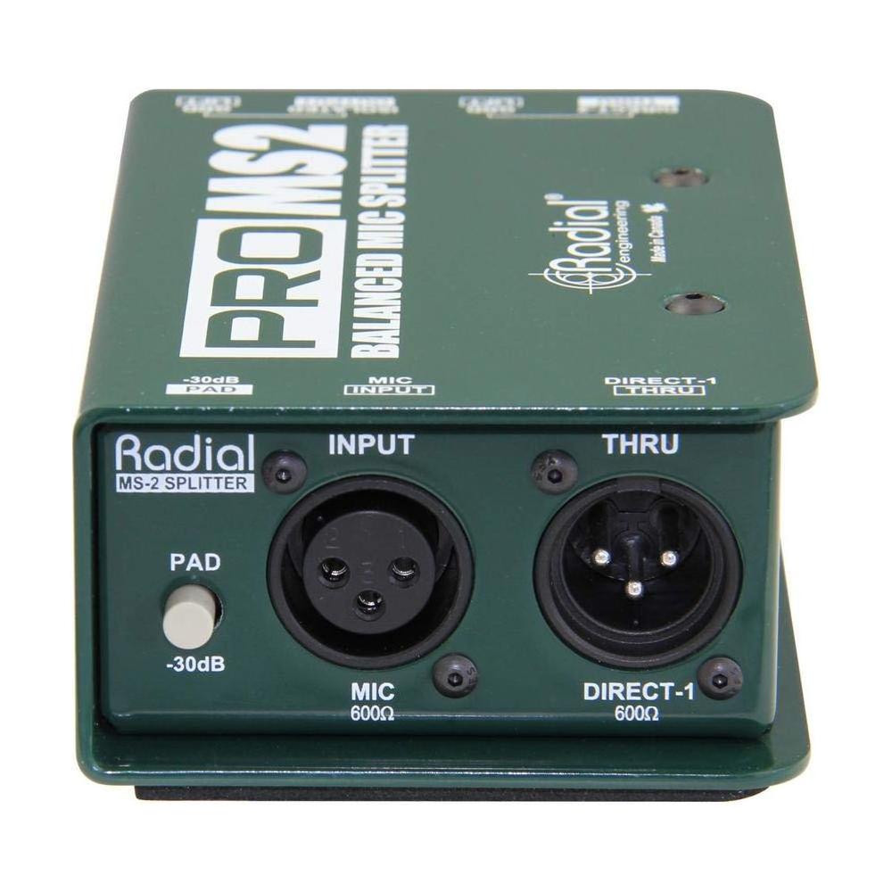 Radial ProMS2 Passive Microphone Splitter