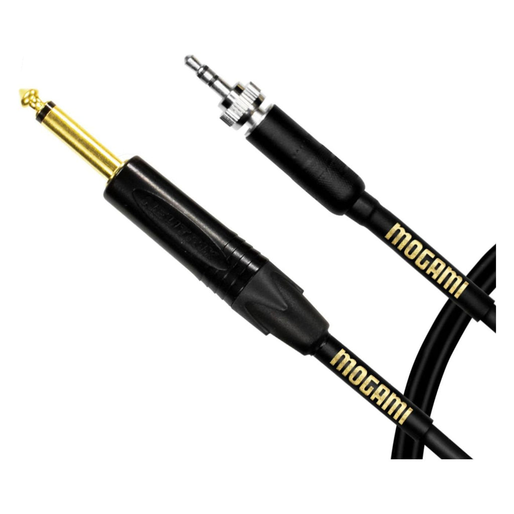 Mogami Gold BPSE TS-30 Belt Pack Instrument Cable for Wireless Instrument Systems, 1/4