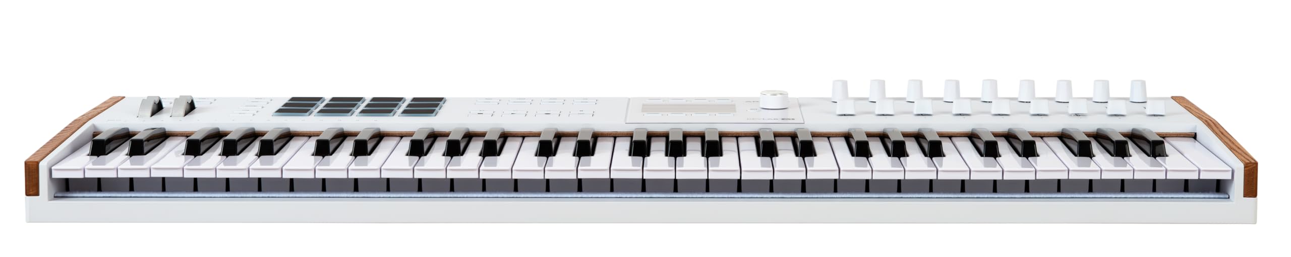 Arturia KeyLab 61 mk3 White — 61 Key USB MIDI Keyboard Controller with Analog Lab Pro Software Included