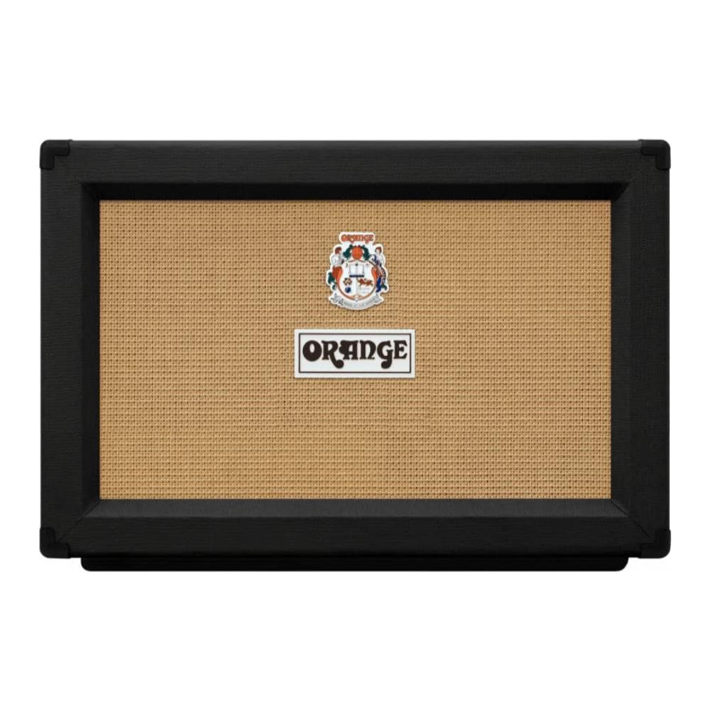 Orange Amplifiers PPC Series PPC212-C 120W 2x12 Closed Back Guitar Speaker Cabinet Black Straight