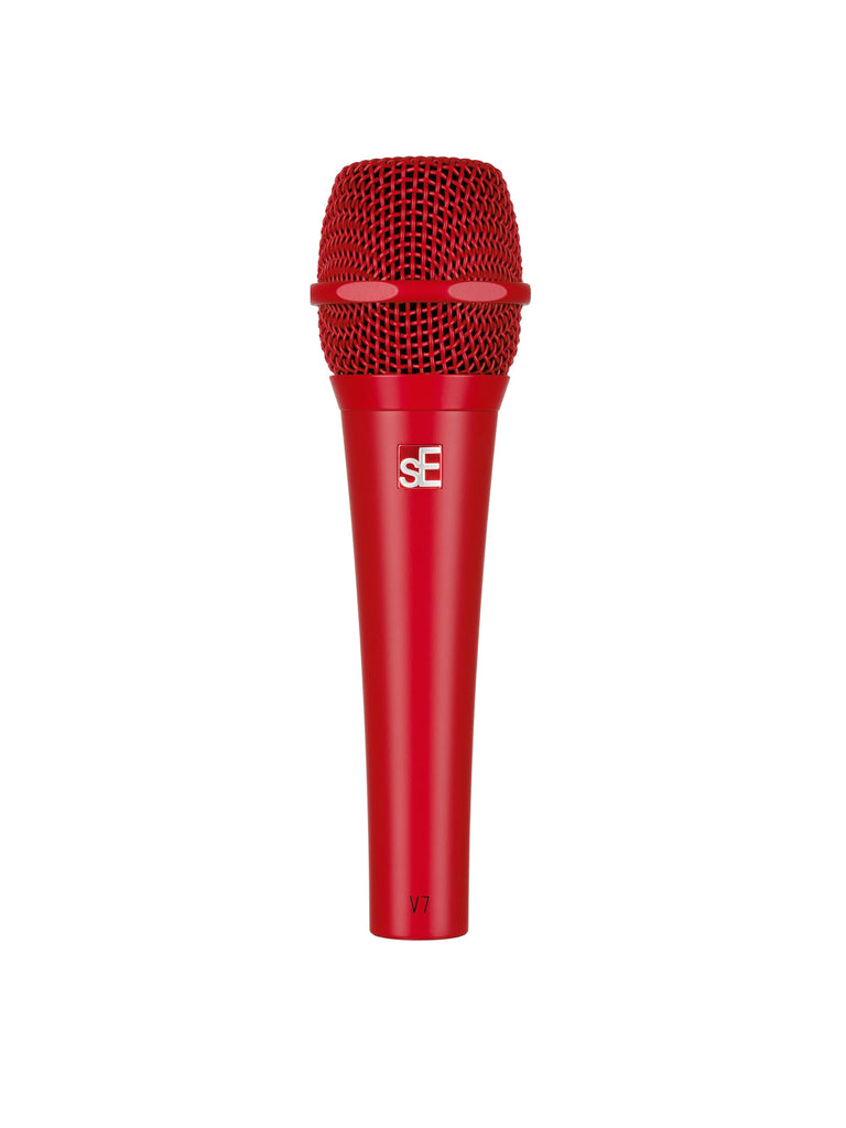 SE Electronics V7-RED Studio Grade Handheld Microphone Supercardioid, Red