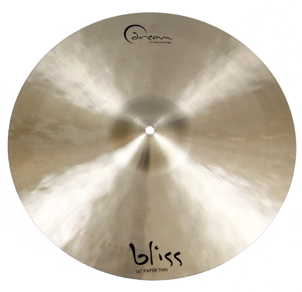 Dream Cymbals and Gongs BPT16 Bliss Paper Thin Crash Cymbal - 16 inch