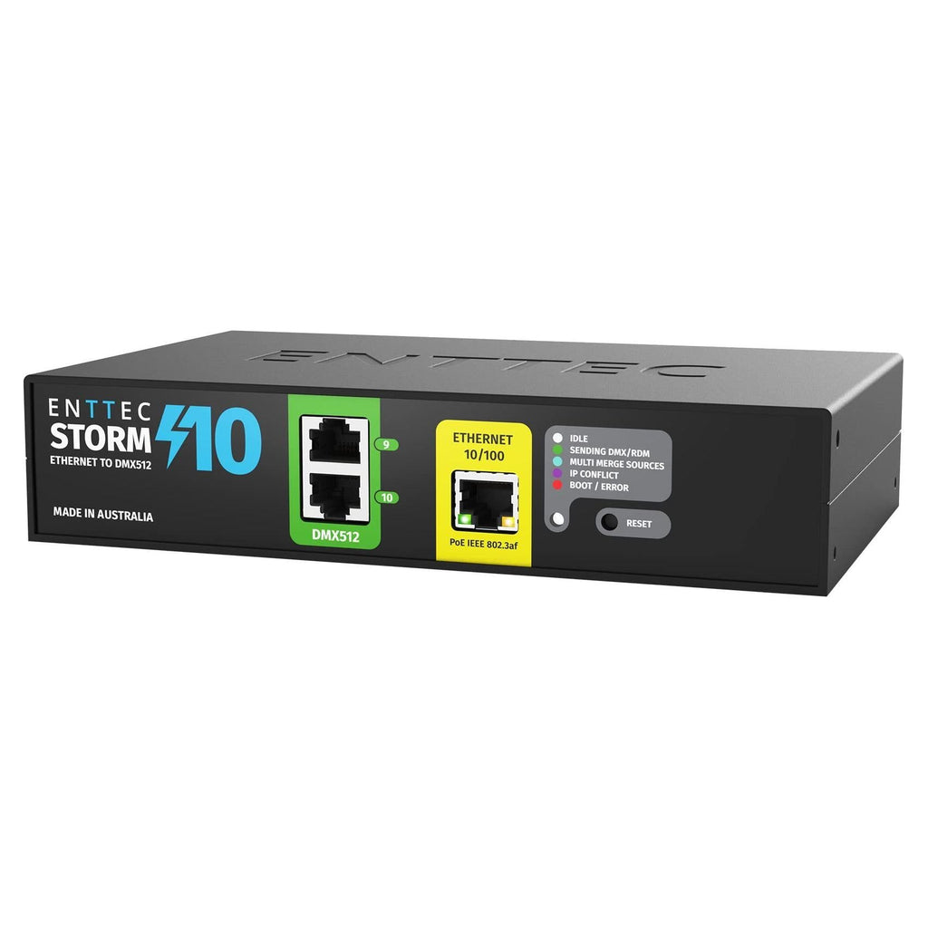 ENTTEC Storm 10 10-port Ethernet to DMX Interface