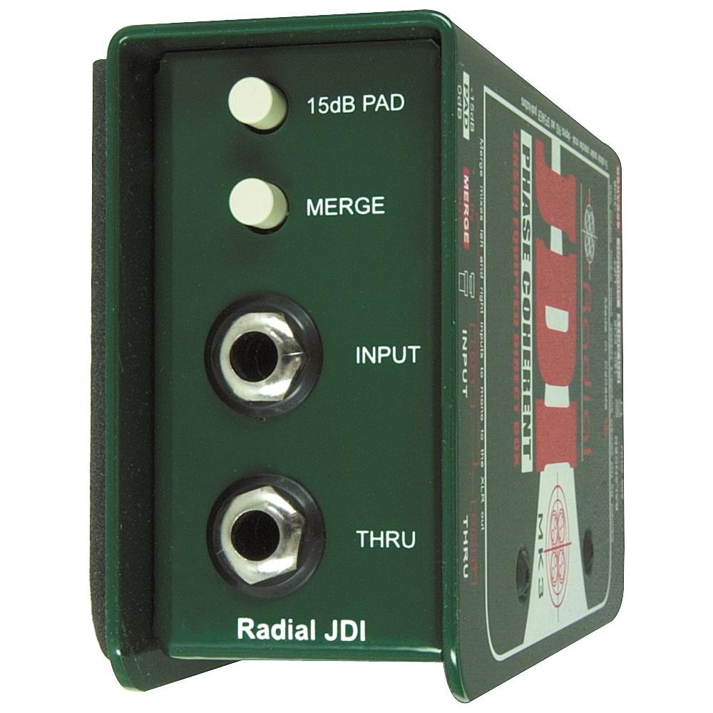 Radial Engineering R8001010JDI Single-Channel Passive Direct Box with Jensen Transformer