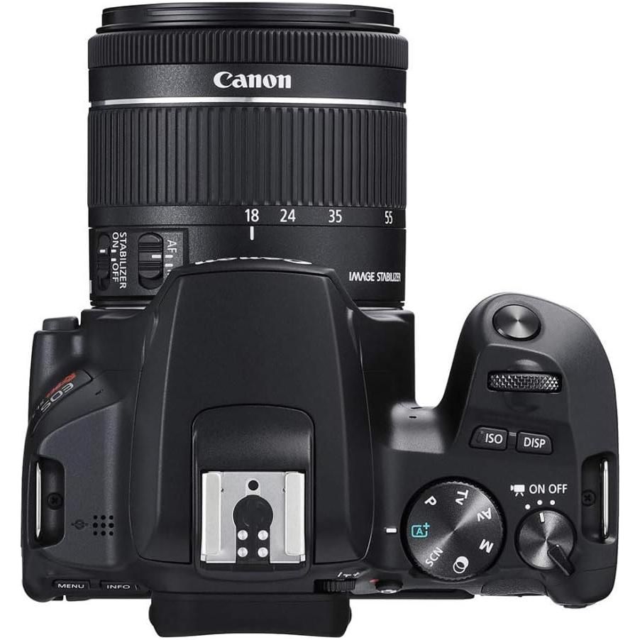 CANON EOS Rebel SL3 DSLR Camera, Built-in Wi-Fi, Dual Pixel CMOS AF and 3.0 inch Vari-Angle Touch Screen, Body, Black