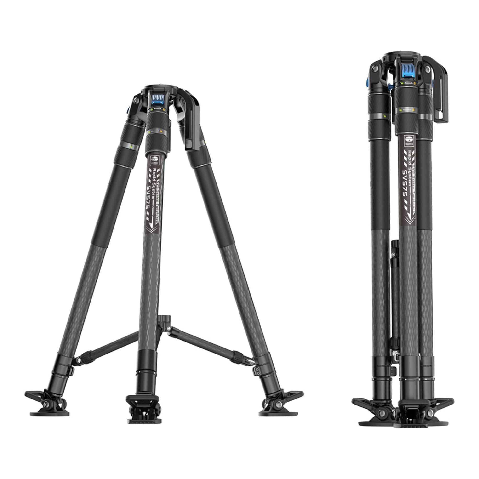 SIRUI SVS75+SVH15 Professional Video Tripod