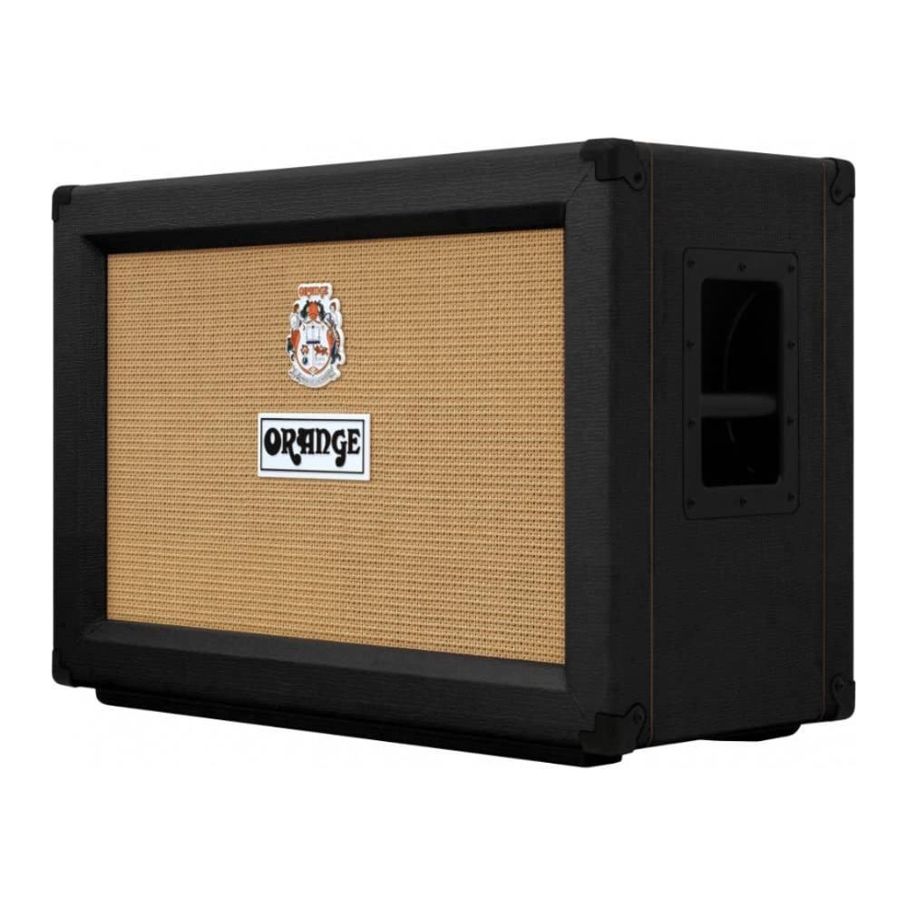 Orange Amplifiers PPC Series PPC212-C 120W 2x12 Closed Back Guitar Speaker Cabinet Black Straight