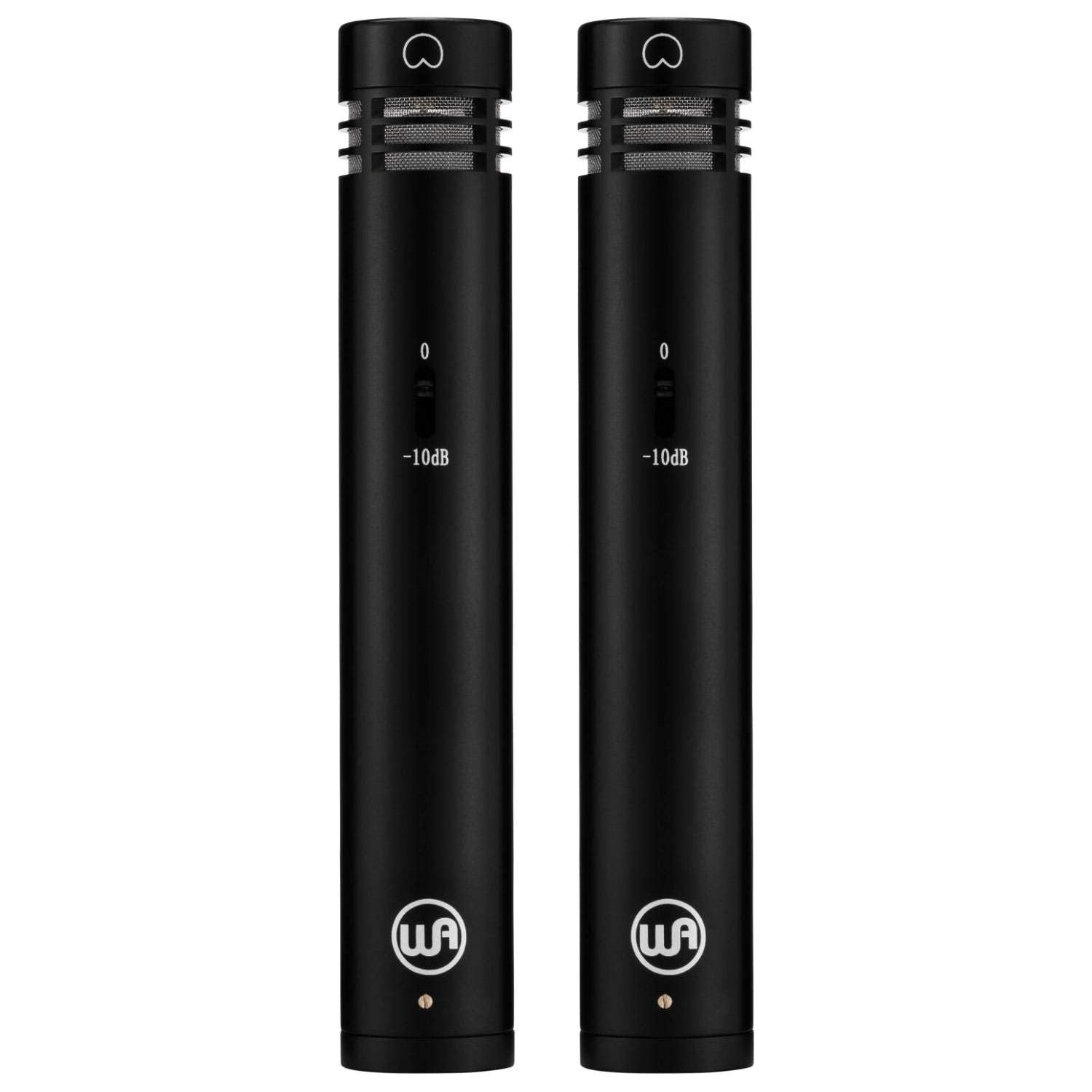 Warm Audio WA-84 Stereo Pair - Black, XLR Microphone, Condenser