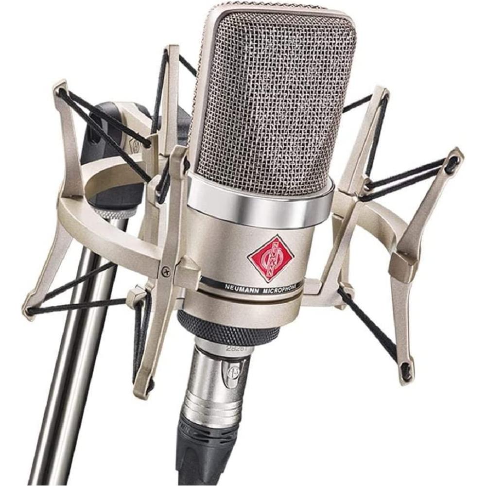 Neumann TLM 102 Cardioid Condenser Microphone Studio Set (Nickel)