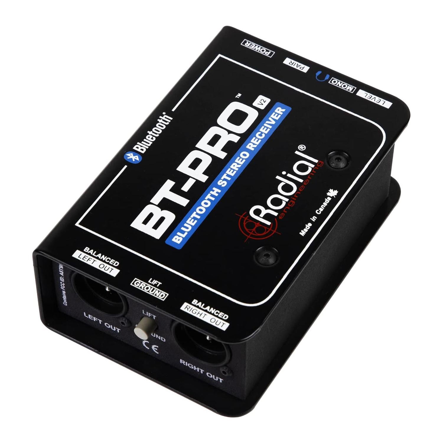 Radial BT-Pro V2 2-Channel Active Direct Box and Bluetooth Receiver