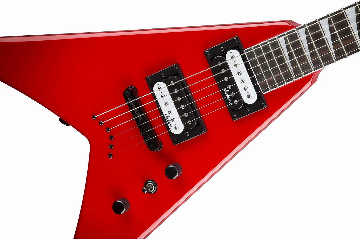 Jackson JS Series 6-String Right-Handed King V JS32T Electric Guitar with Amaranth Fingerboard and Maple Neck (Ferrari Red)