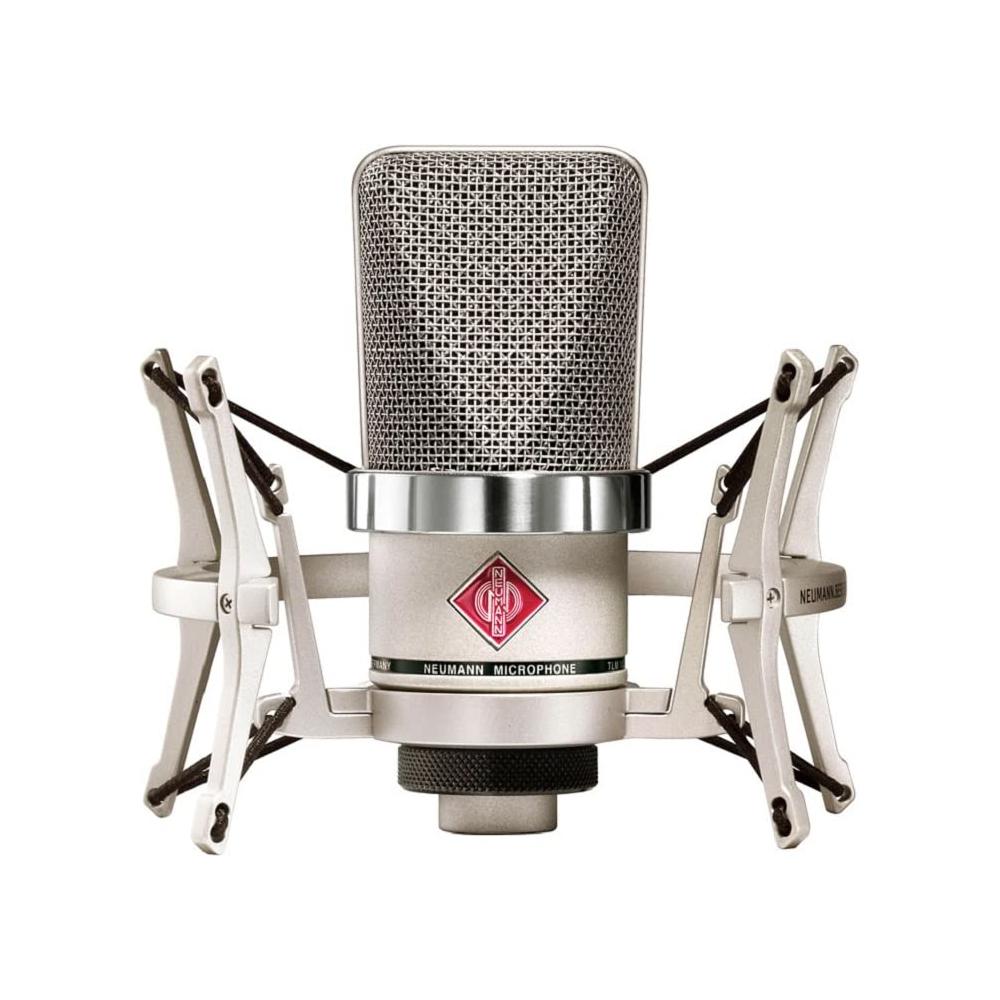 Neumann TLM 102 Cardioid Condenser Microphone Studio Set (Nickel)