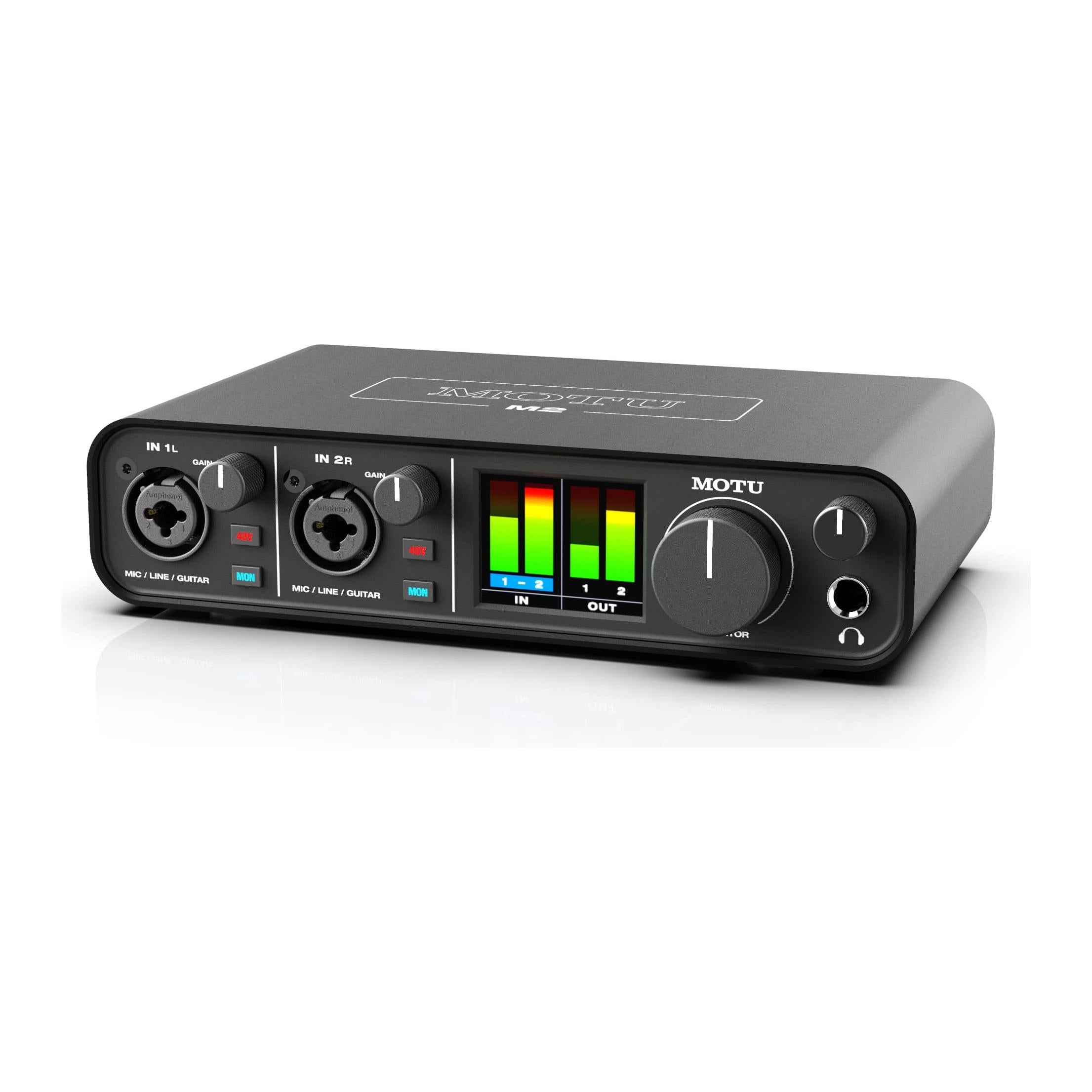 MOTU M2 2x2 USB-C Audio Interface