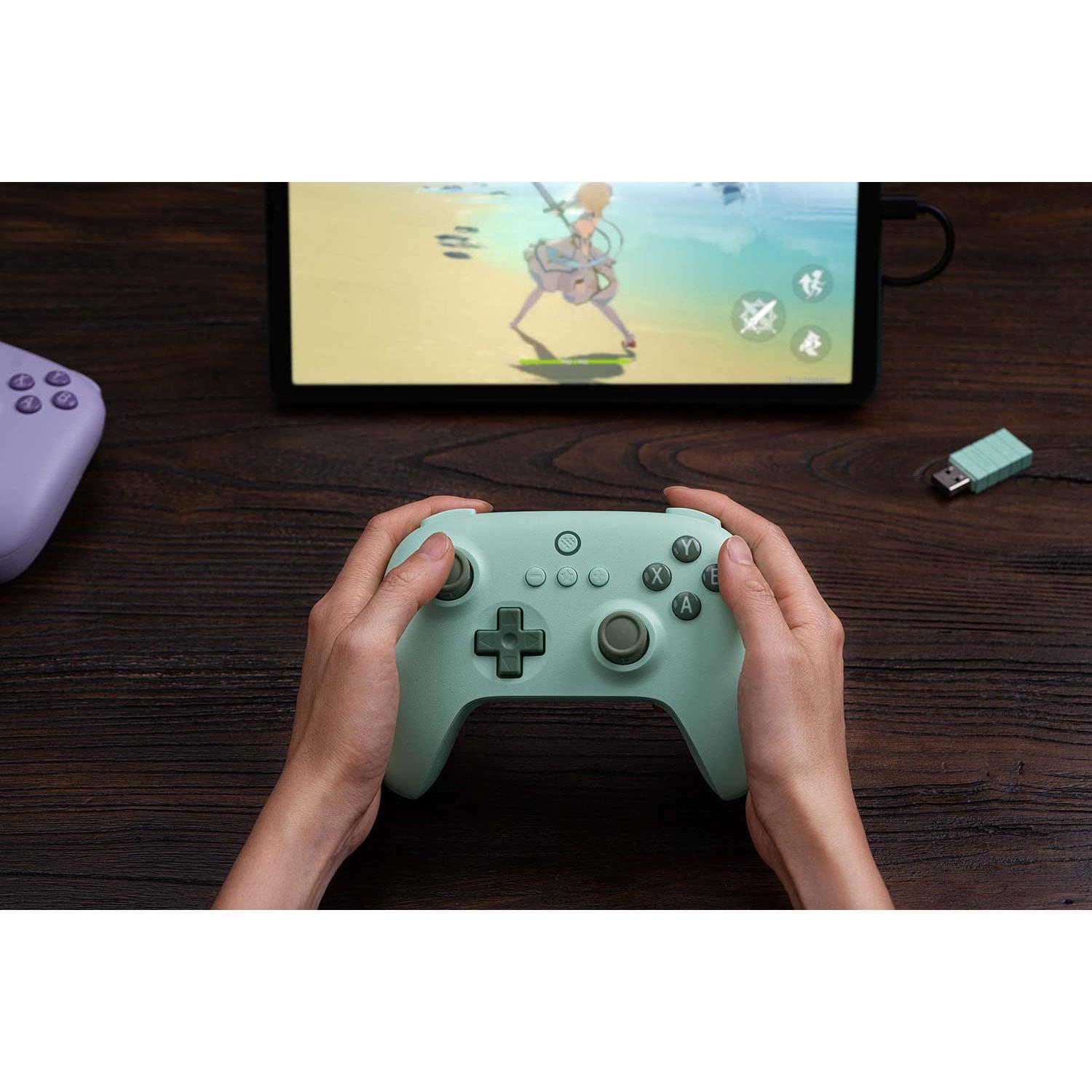 8Bitdo Ultimate C 2.4g Wireless Controller for Windows PC, Android, Steam Deck & Raspberry Pi (Field Green)