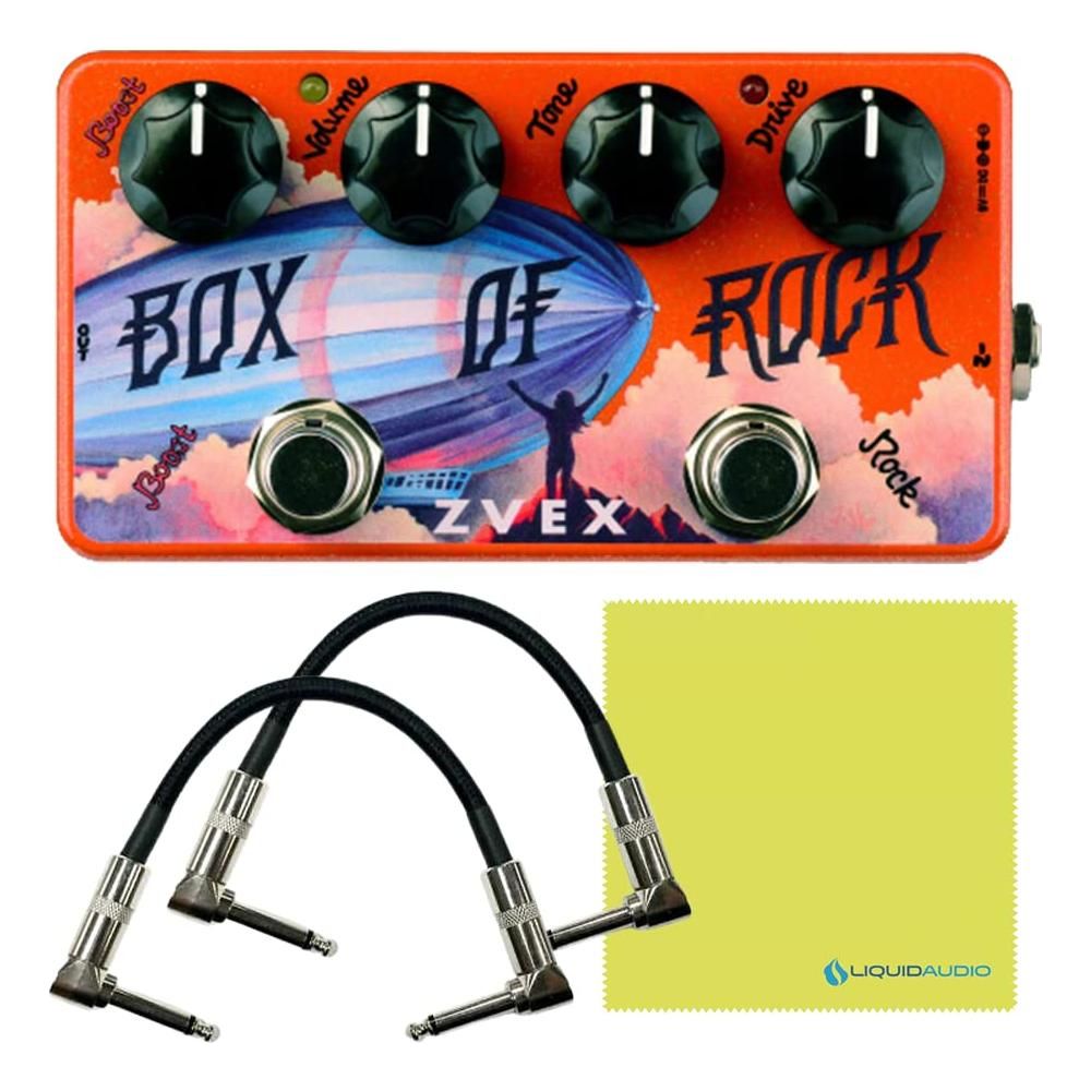 ZVEX Effects Vexter Box of Rock VBOR Distortion Guitar Pedal Bundle w/ 2X 6