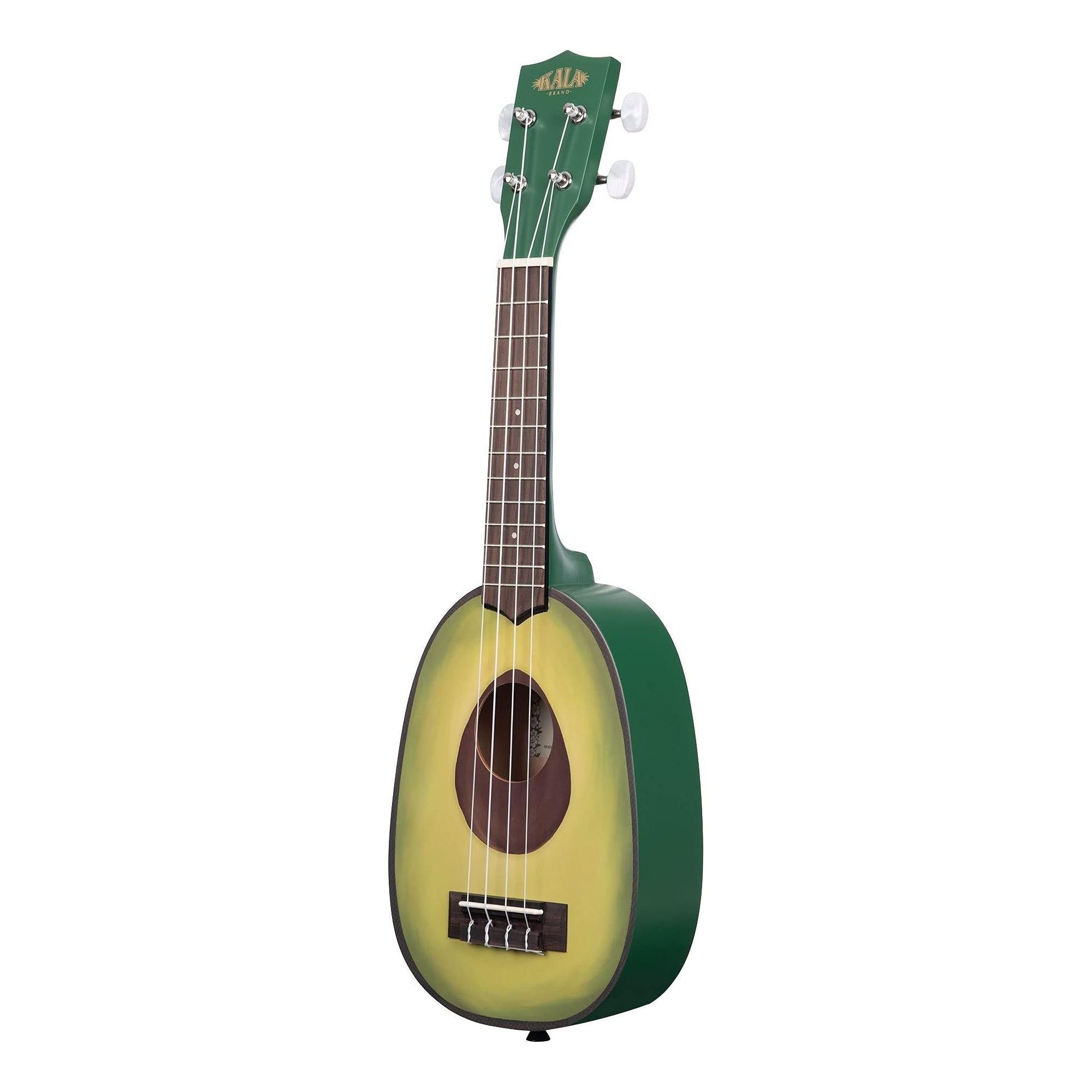 Kala, 4-String Ukulele, Green, Soprano (KA-NV-Guac)