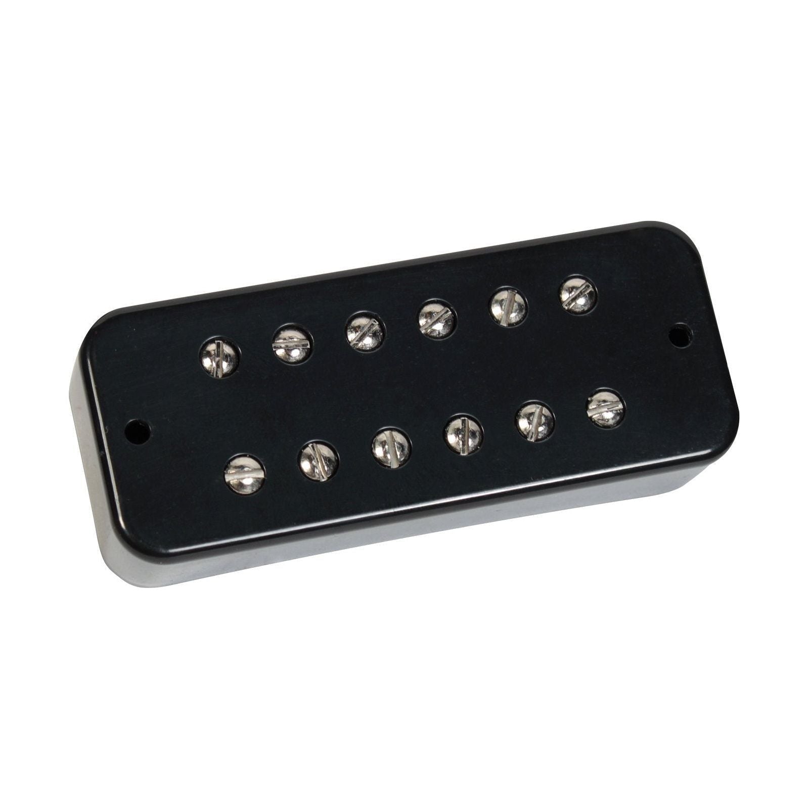 DiMarzio DP210BK Tone Zone P90 Sized Ceramic Humbucker Bridge Pickup, Black,